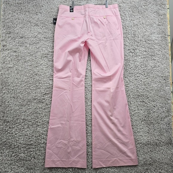 The Limited Pants Womens 10L Pink Drew Fit‎ Flared Leg Lightweight Office Boho - Picture 4 of 13